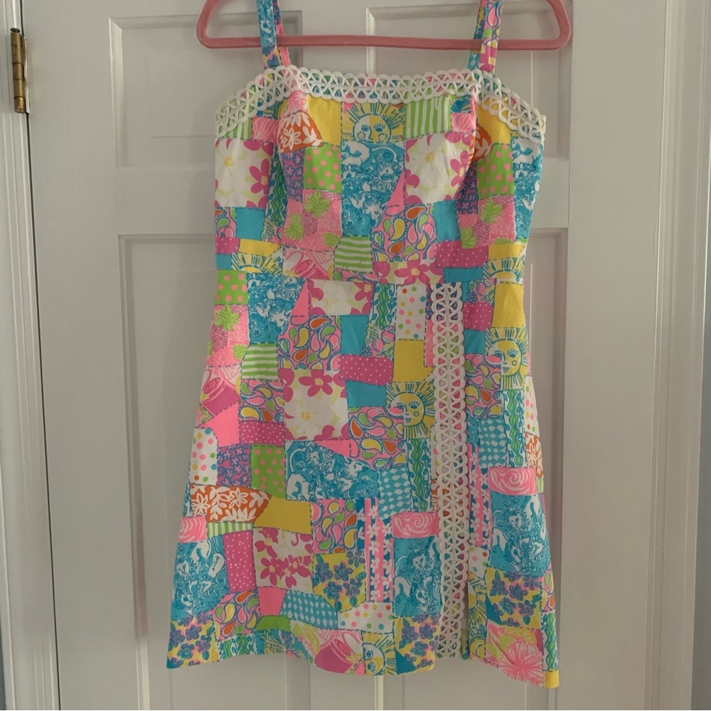 Lilly Pulitzer RARE Pineapple Patch Dress
